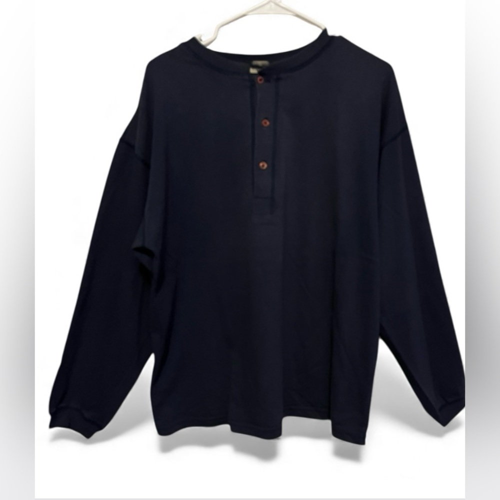 MENS OAKBROOK LONG SLEEVE HENLEY